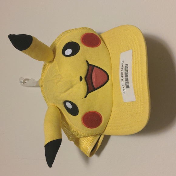 Pokemon Pikachu Hat NWT Unisex Womens Mens Hat Nintendo - Picture 3 of 14